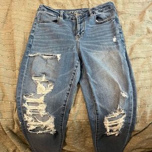 American Eagle Ripped Skinny Jeans